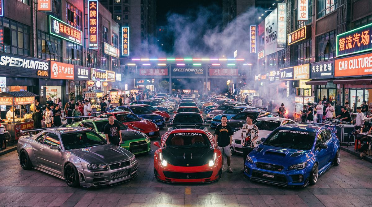 困困兔社区困困兔2024年度车友聚会视频 | 上海站百辆改装车盛会